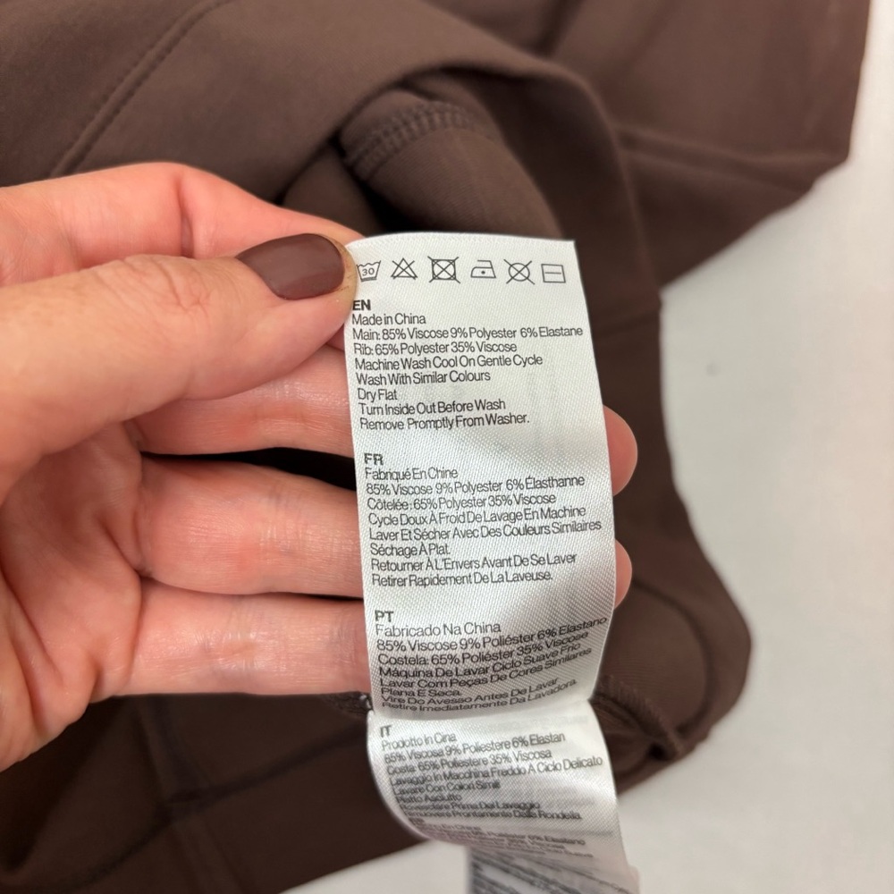 VARLEY Taunton Midi Dress in Chestnut Size S - Picture 8 of 10